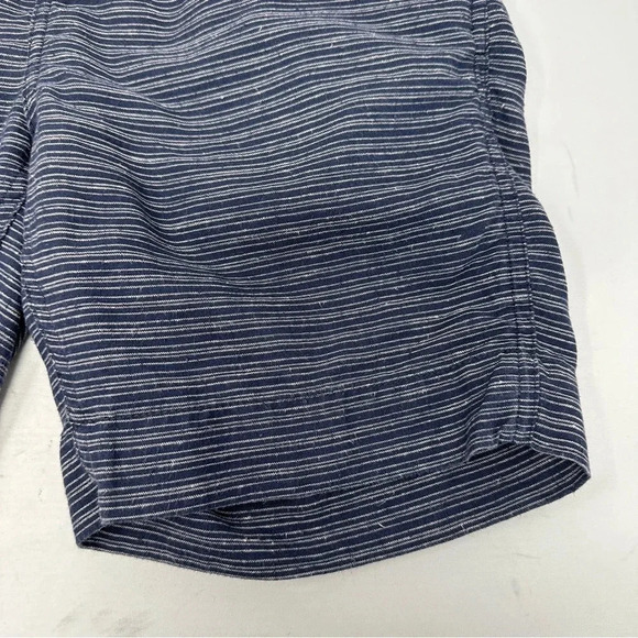 Outerknown Siesta Shorts in‎ Expanse Stripe Size XS Hemp Blend $125 Classic - Picture 9 of 11